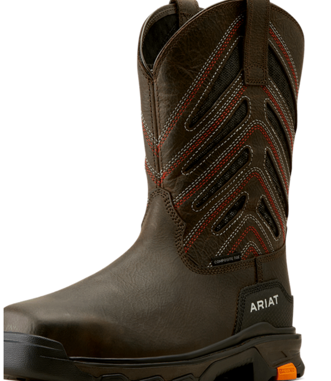 Ariat Men's Intrepid Venttek Iron Coffee Work Boot