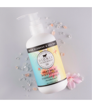 Dionis 8.5 oz Water Flowers & Sea Salt Goat Milk Body Lotion