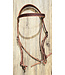 Beyond the Barn Handmade Bridle Headstall Pinstripe Star Trees BTB