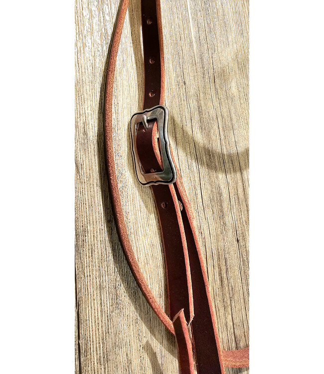 Beyond the Barn Handmade Bridle Headstall Pinstripe Star Trees BTB