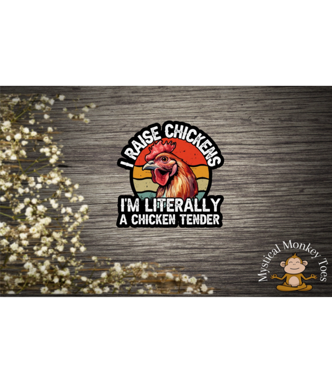 Mystical Monkey Toes Funny Vinyl Assorted Stickers