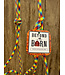 Beyond the Barn Hand Tied Rope Halter Average Rainbow
