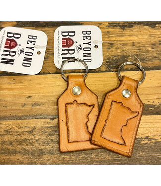 Beyond the Barn Minnesota Leather Key Fob Assort. BTB