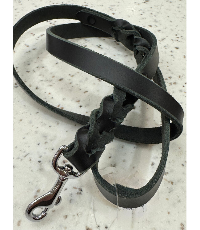 Beyond the Barn Leather Leash 3.5' BTB