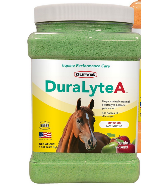 Durvet Dura Lyte Equine Electrolyte 5lb Apple
