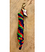 Weaver Poly Lead Rope Ribbon Pattern Purple/Orange/Green