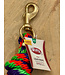 Weaver Poly Lead Rope Ribbon Pattern Purple/Orange/Green