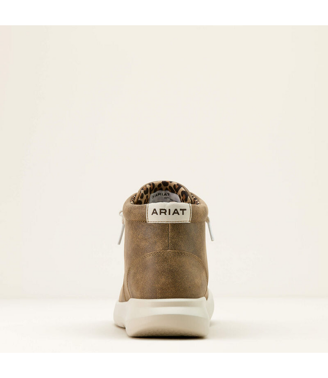 Ariat Women's Hilo High Top Shoe- Brown Bomber