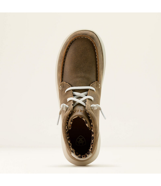 Ariat Women's Hilo High Top Shoe- Brown Bomber