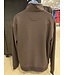 Cowboy Hardware Solid Qtr Zip Fleece Cadet Dark Chocolate