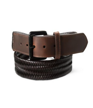 Ariat Ariat Mens Work Belt Stretch Braided- Brown