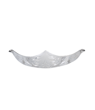 M&F Western Western Boot Engraved Heel Cap - Pair