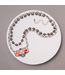 SP Sophia Collection Western Multi-Strand and Enamel Steer Head Pendant Necklace