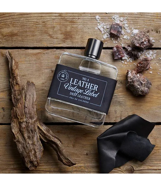Tru Fragrance Tru Leather Vintage Label No. 4