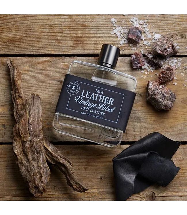 Tru Fragrance Tru Leather Vintage Label No. 4