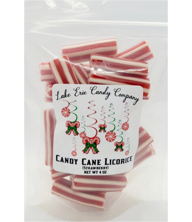 Lake Erie Candy Company Candy Cane Licorice