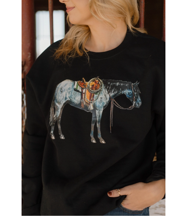 Sterling Kreek Womens Blu Roan Belle Pullover