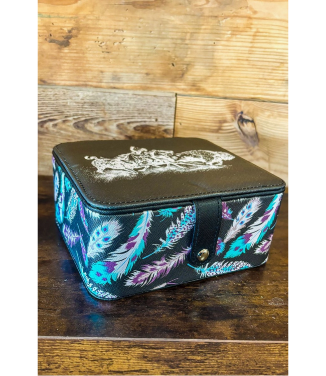 Sterling Kreek Feather Rain Jewelry Box