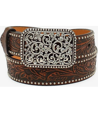 Ariat Ariat Girls Belt Embossed Floral w/Buckle