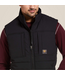 Ariat Men's Rebar Valiant Ripstop Insulated Vest -Black