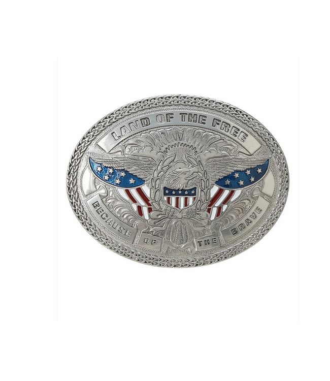 Nocona Nocona Because of the Brave Buckle