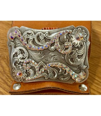 Swarovski Crystal Rhinestone Belt Buckle