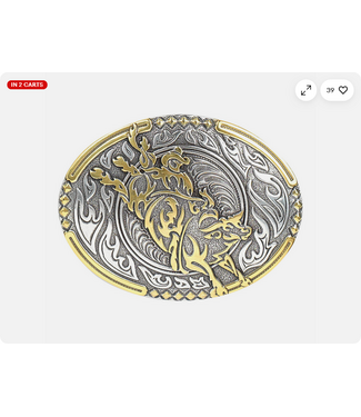 Crumrine Crumrine Vintage Bull Rider Buckle