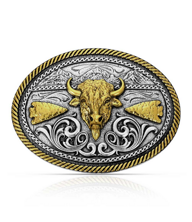 Montana Silversmith Attitude Buckle Buffalo Ridge