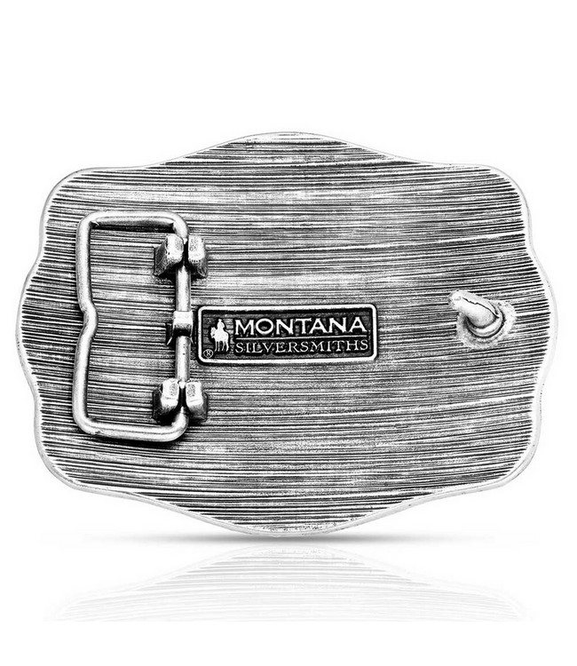 Montana Silversmith Attitude The Roundup Team Roper Buckle