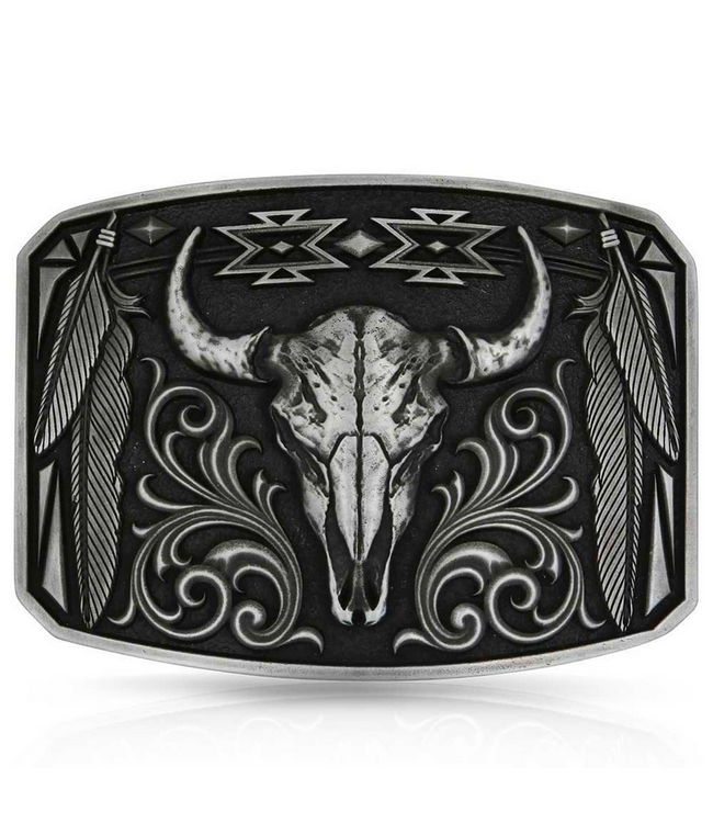 Montana Silversmith Attitude Belt Buckle Legend & Pride