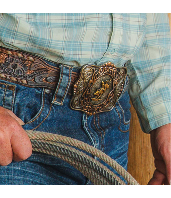 Montana Silversmith Attitude Code of the West Buckle