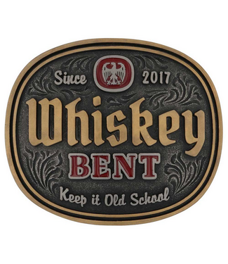 Montana Silversmith Keep it Old School Whiskey Bent Buckle