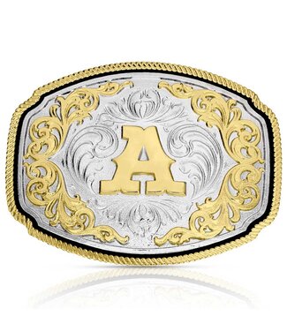 Montana Silversmith Western Initial Buckle - style A