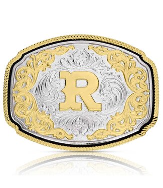 Montana Silversmith Western Initial Buckle - style R