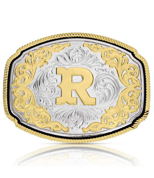 Montana Silversmith Western Initial Buckle - style R
