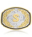 Montana Silversmith Western Initial Buckle - style S