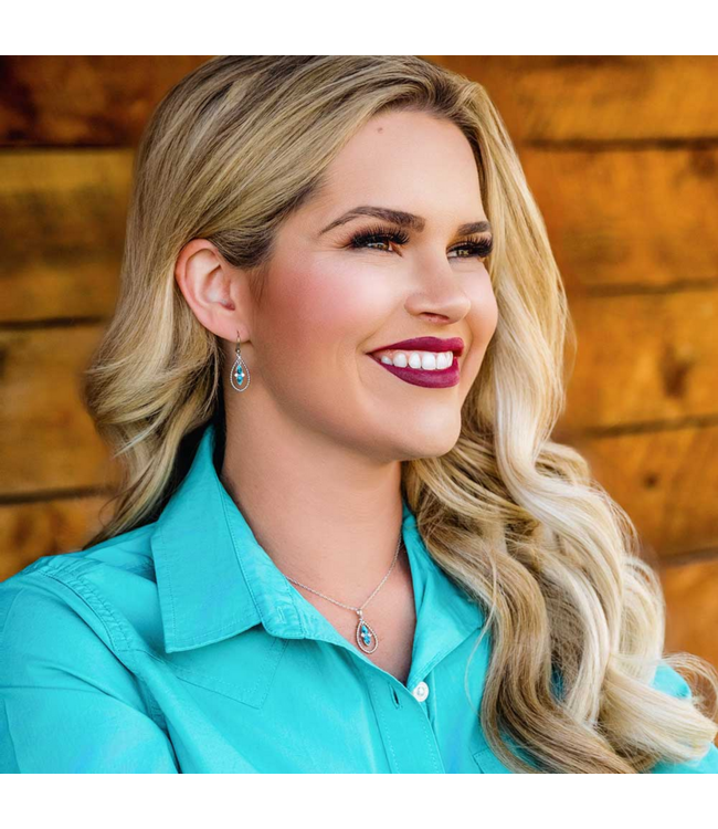 Montana Silversmith Moonlit Ocean Turquoise Earrings