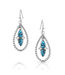 Montana Silversmith Moonlit Ocean Turquoise Earrings