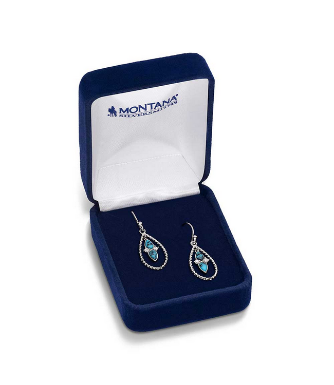 Montana Silversmith Moonlit Ocean Turquoise Earrings