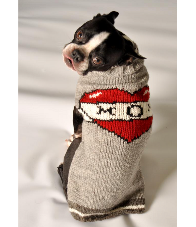 Chilly Dog Tattooed Mom Dog Sweater