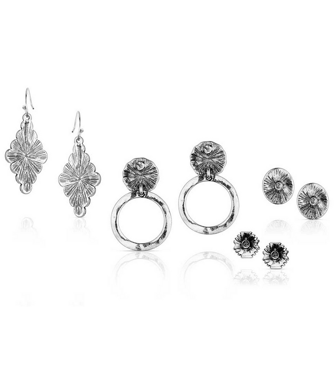 Montana Silversmith Turquoise Earring Set Of 4