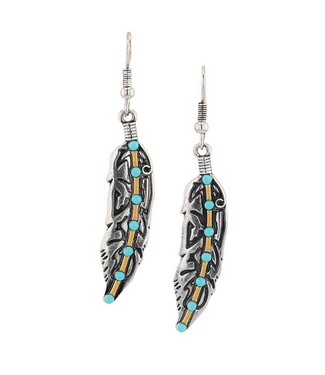 Montana Silversmith Turquoise Takeoff Attitude Earrings