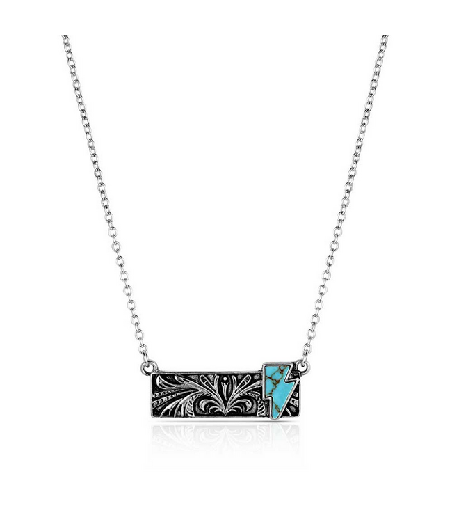Montana Silversmith Blue Northern Bar Necklace