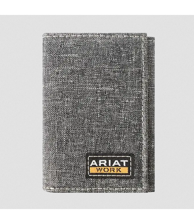 Ariat Ariat Work Wallet Trifold Grey