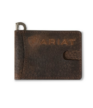 Ariat Ariat  Money Clip Bull Hide Brown