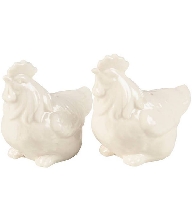 Primitives by Kathy Chickens Salt and Pepper Shakers