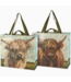 Primitives by Kathy Highland Cows Shopping Tote