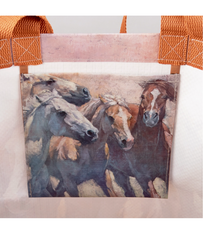 Primitives by Kathy Horses Market Tote