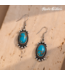 Montana West Rustic Couture's Artificial Stone Dangling Earring