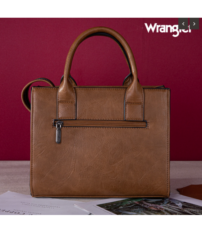 Wrangler Wrangler Leopard Print Tote/Crossbody - Leopard